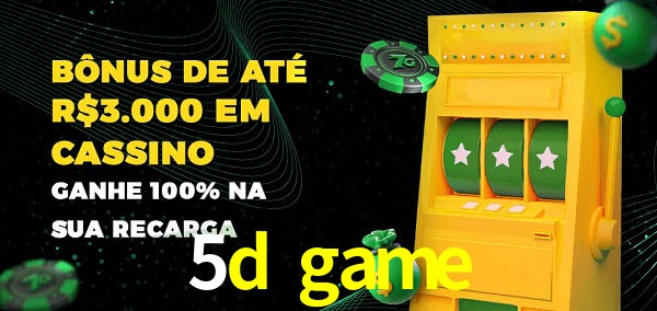 5d game melhor bônus de depósito